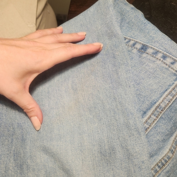 Everlane Japanese Denim Cheeky Jean Ankle, Light Blue, 27 - Picture 8 of 9